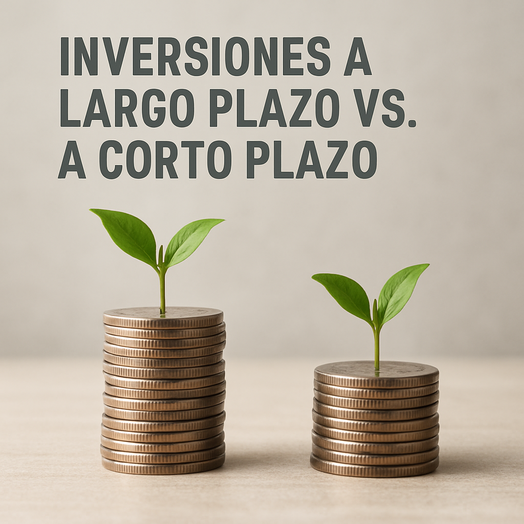 Inversiones a largo plazo vs. a corto plazo